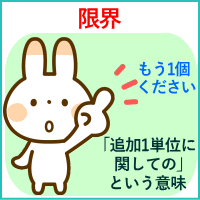 限界